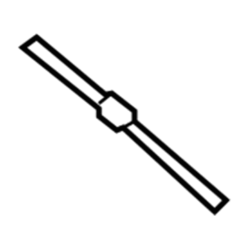 25941804 GM Wiper Blade, Passenger Side Illustration 1 of 1