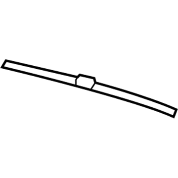 GM 25941805 Wiper Blade, Driver Side 25941805 GM Wiper Blade, Driver Side Illustration 1 of 1