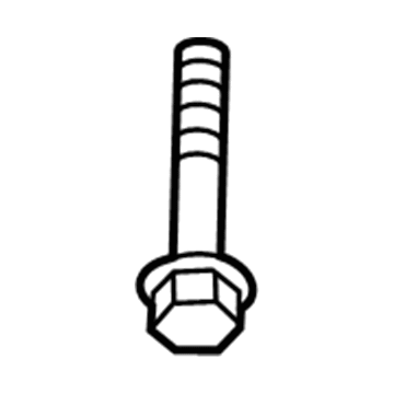 11547335 GM Support Plate Bolt Illustration 1 of 1