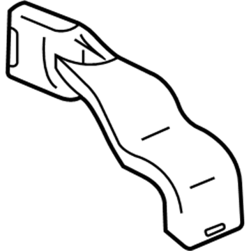 GM 22716860 Inlet Duct 22716860 GM Inlet Duct Illustration 1 of 1