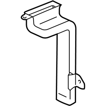 GM 15279853 Outlet Duct 15279853 GM Outlet Duct Illustration 1 of 1