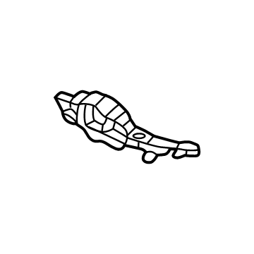 GM 13560922 Latch, Lower Hood 13560922 GM Latch, Lower Hood Illustration 1 of 1