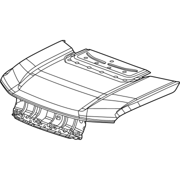 GMC 85663482 Hood