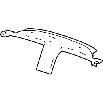 Chevy 15103062 Upper Trim Panel