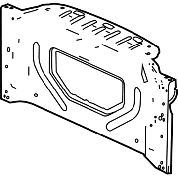 Chevy 88980315 Front Panel