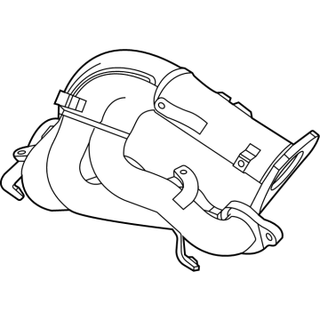 GM 12728230 Manifold, Engine Exhaust Manifold 12728230 GM Manifold, Engine Exhaust Manifold Illustration 1 of 1