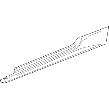Cadillac 23137306 Rocker Molding