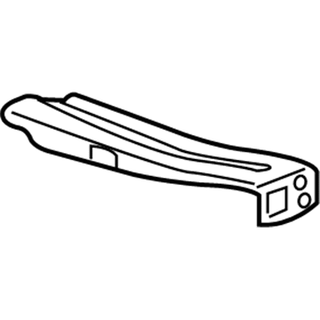 84199117 GM Front Bracket, Driver Side Illustration 1 of 1