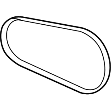 Cadillac CTS Serpentine Belt - 19180340