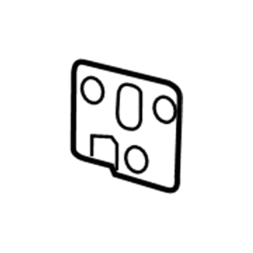 GM 39037299 Lower Absorber Bracket, Driver Side 39037299 GM Lower Absorber Bracket, Driver Side Illustration 1 of 1