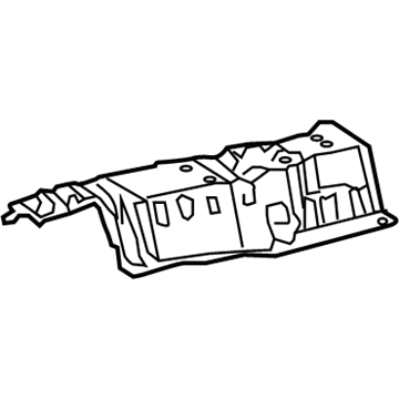 Pontiac 19183855 Lower Reinforcement
