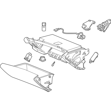 Chevy Glove Box - 85530977