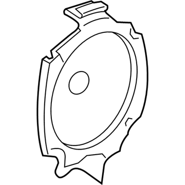Chevy 10371428 Rear Driver Speaker