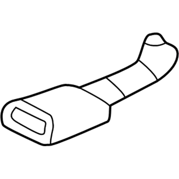 GM 19368713 Connector, Black 19368713 GM Connector, Black Illustration 1 of 1