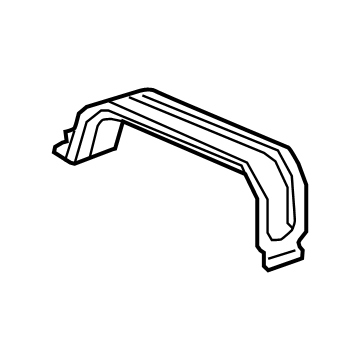 GM 84656437 Hold Down Strap 84656437 GM Hold Down Strap Illustration 1 of 1
