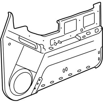 Chevy 15734437 Door Trim Panel