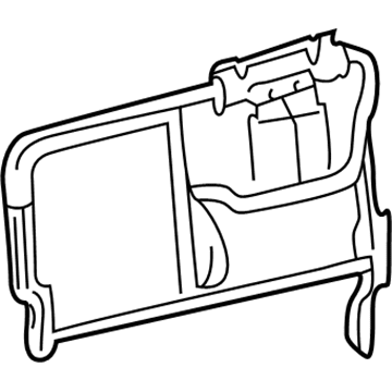 Chevy 88940987 Seat Back Frame