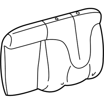 Chevy 88976214 Seat Back Cover