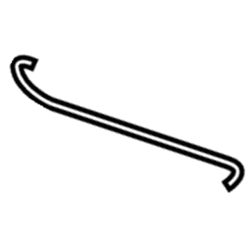 GM 84909127 Lock Rod, Front Driver Side 84909127 GM Lock Rod, Front Driver Side Illustration 1 of 1