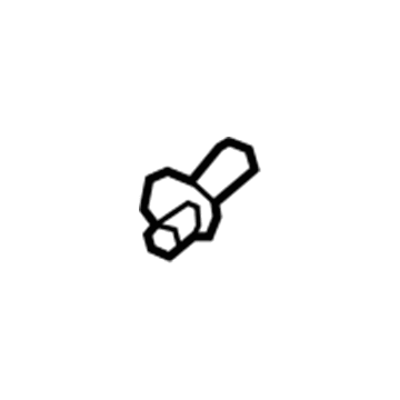 GM 23463512 Rear Hose Grommet 23463512 GM Rear Hose Grommet Illustration 1 of 1