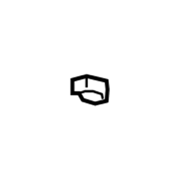GM 84016559 Deflector Clip 84016559 GM Deflector Clip Illustration 1 of 1