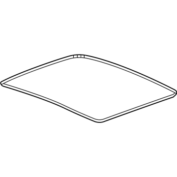 84366615 GM Weatherstrip Illustration 1 of 1