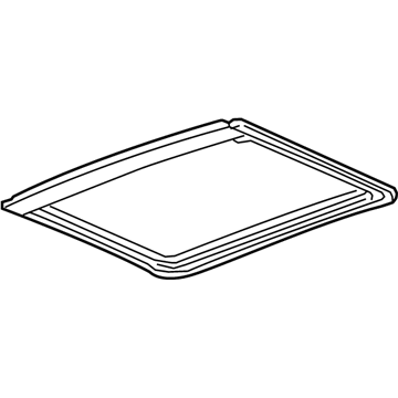 84528723 GM Rear Glass Illustration 1 of 1