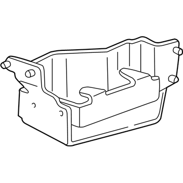 22137535 GM Compressor Bracket Illustration 1 of 1