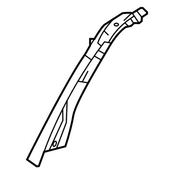 GMC 85149429 Outer Windshield Pillar