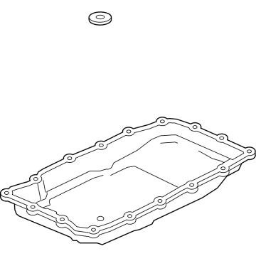 Chevy Silverado 1500 LTD Oil Pan - 24043538