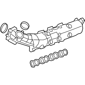 55505747 GM Intake Manifold Illustration 1 of 1