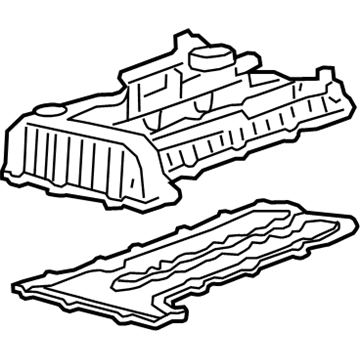 GM 55494242 Valve Cover 55494242 GM Valve Cover Illustration 1 of 1