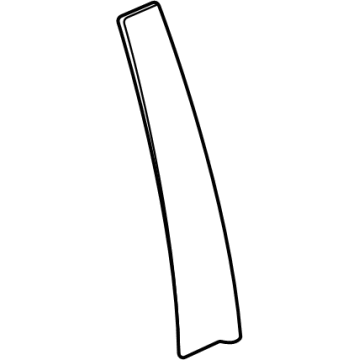 85138163 GM Applique, Rear Passenger Side Illustration 1 of 1