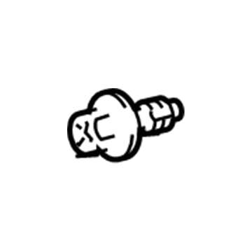 Chevy 88970765 Fender Liner Bolt