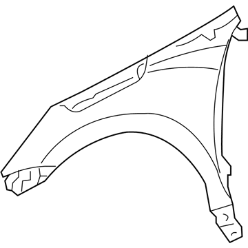 GM 19183899 Fender, Front Passenger Side 19183899 GM Fender, Front Passenger Side Illustration 1 of 1