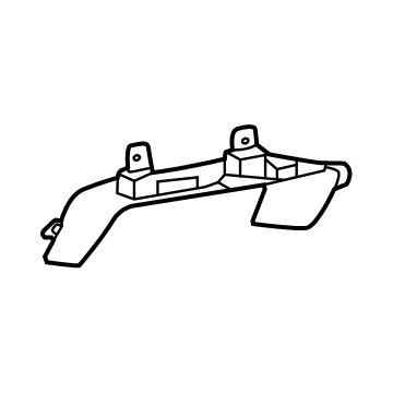 GM 87834346 Tail Pipe Extension, Driver Side 87834346 GM Tail Pipe Extension, Driver Side Illustration 1 of 1