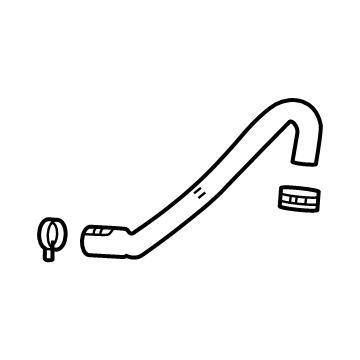 Chevy Trailblazer PCV Hose - 55499623