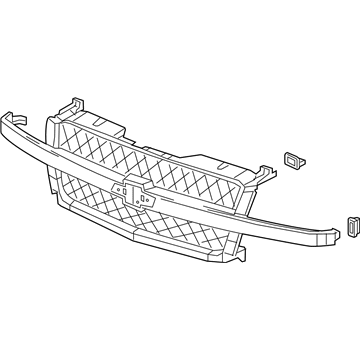 Chevy 12335956 Grille