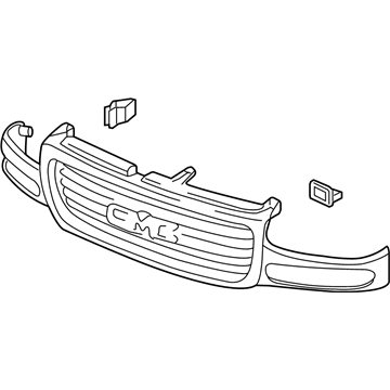 GMC Sierra 1500 HD Grille - 19130789