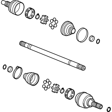 Chevy Camaro Axle Shaft - 22806795