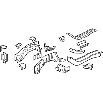 Saturn 23417944 Rail Assembly