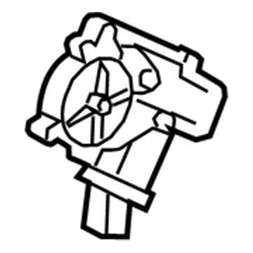 GM 23276293 Window Motor, Passenger Side 23276293 GM Window Motor, Passenger Side Illustration 1 of 1