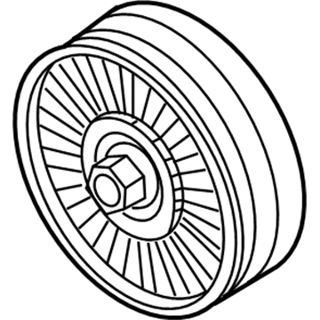 GM 25180907 Idler Pulley 25180907 GM Idler Pulley Illustration 1 of 1