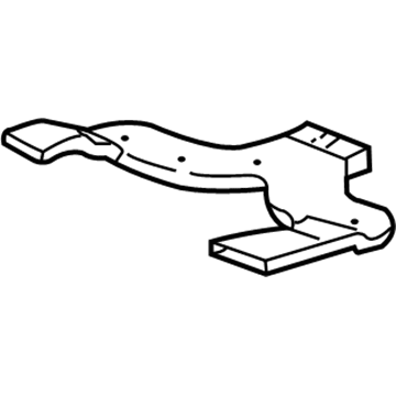 Chevy 10245867 Rear Duct
