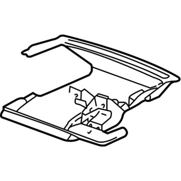 Chevy 10424772 Defroster Duct