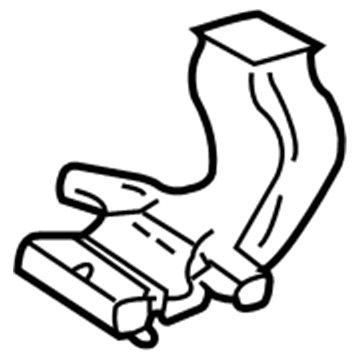 Chevy 10245865 Lower Duct