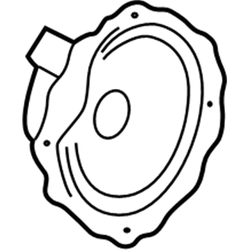 Cadillac 15888320 Rear Driver Speaker