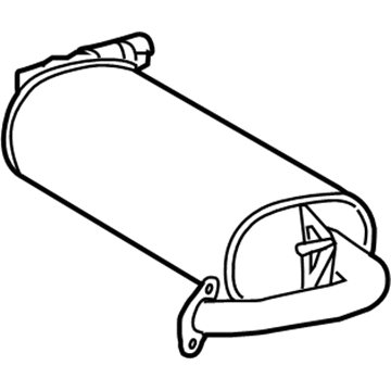Pontiac Exhaust Pipe - 88975832