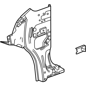 Chevy 60004357 Inner Hinge Pillar