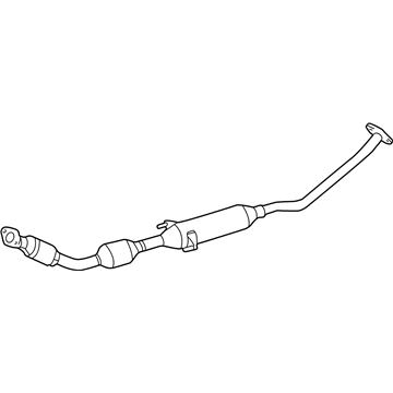 19205433 GM Catalytic Converter Illustration 1 of 1